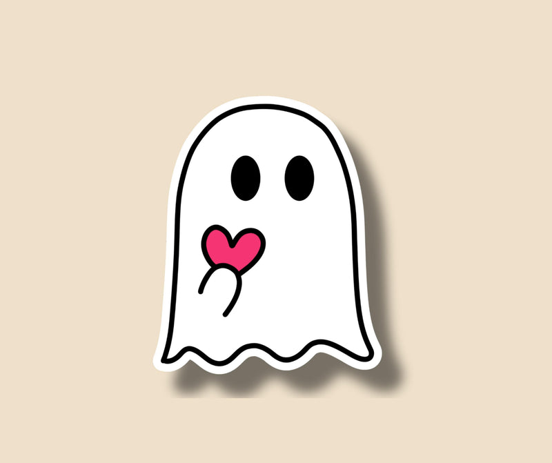 3 Cute Ghost Stickers Halloween Ghost Sticker Spooky Sticker Cute Fall Sticker funny halloween sticker Halloween Sticker Ghost Sticker cute