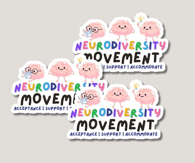 Neurodiversity Sticker for Advocate Sticker for Neurodiversity Advocate for Autism Sticker for Neurodivergent Sticker for Sped Teacher