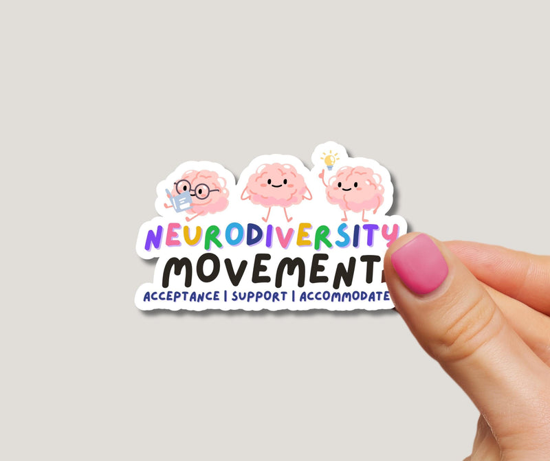 Neurodiversity Sticker for Advocate Sticker for Neurodiversity Advocate for Autism Sticker for Neurodivergent Sticker for Sped Teacher